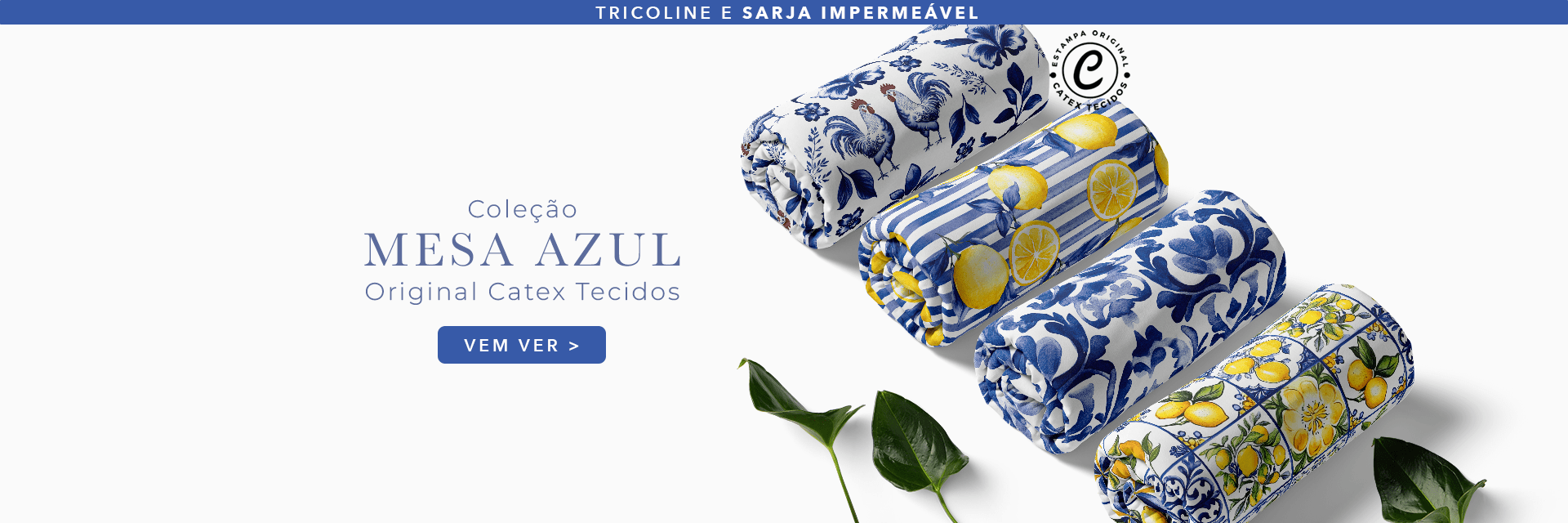 Coleção Mesa Azul