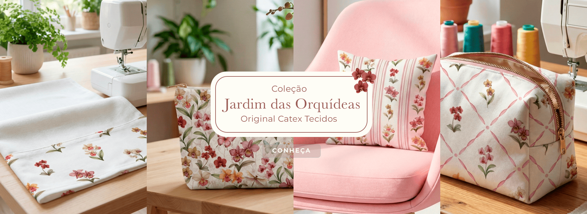 Coleção Jardim das Orquídeas