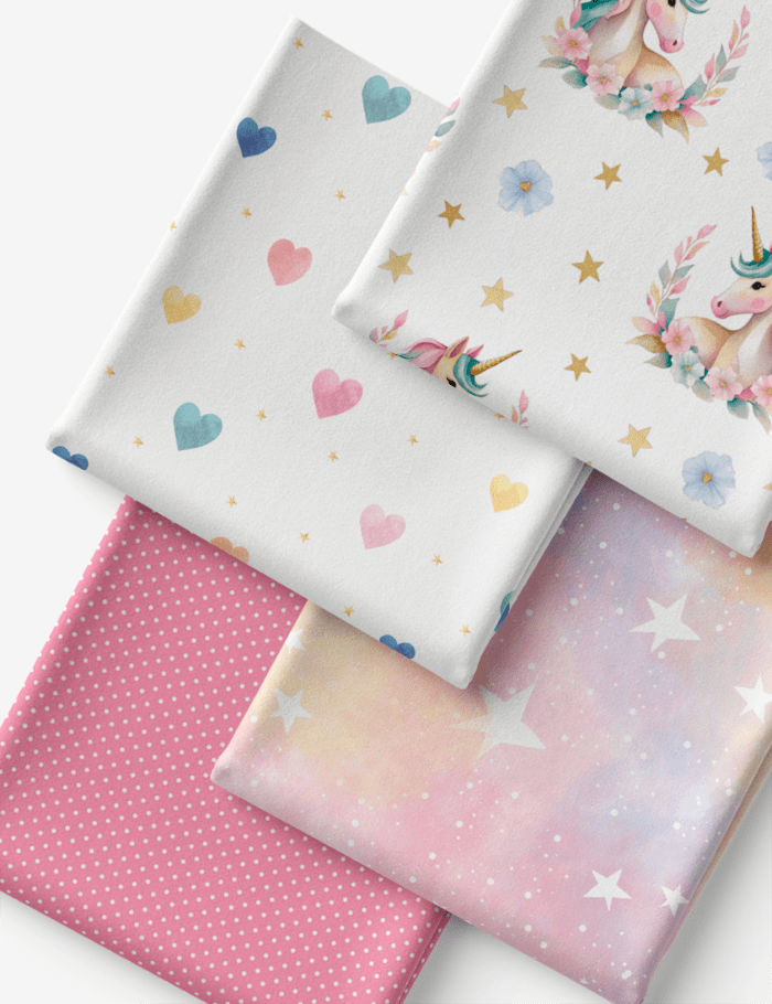 Kit Amarradinho de Tricoline - Kit 30 (4 Cortes de 45 a 50 cm x 70 cm) - Tricoline 100% Algodão