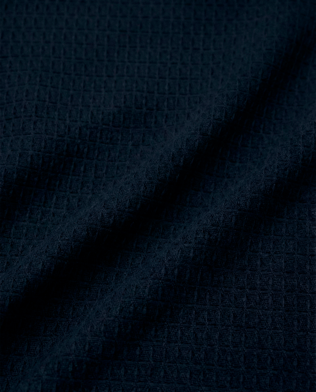 Tecido Favo Portugal - Azul Marinho - 100% Algodão - Largura 1,50m