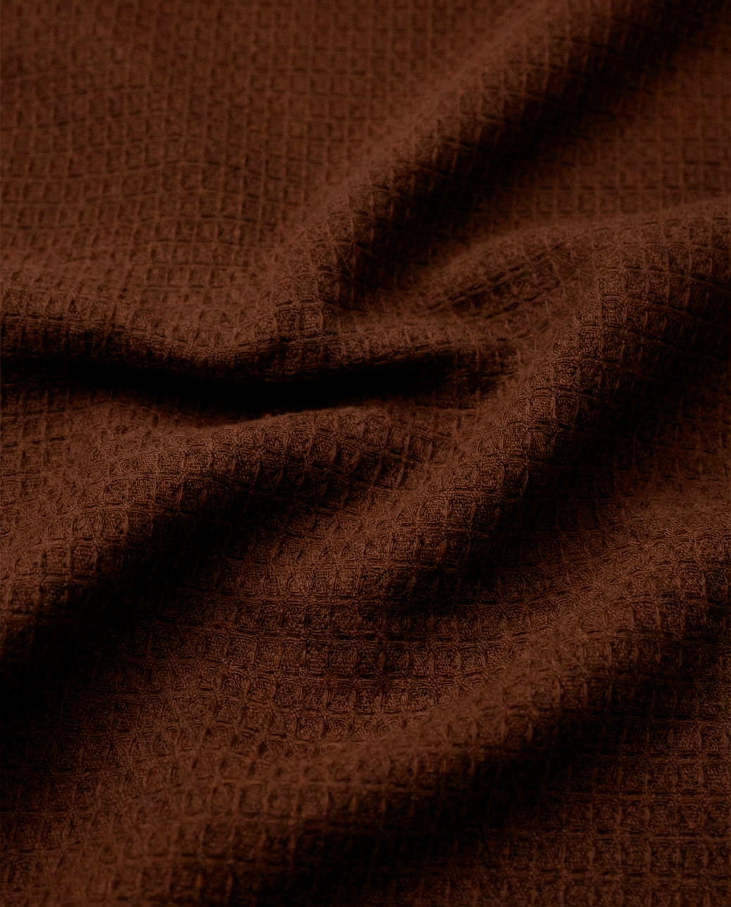 Tecido Favo Portugal - Castanho - 100% Algodão - Largura 1,50m