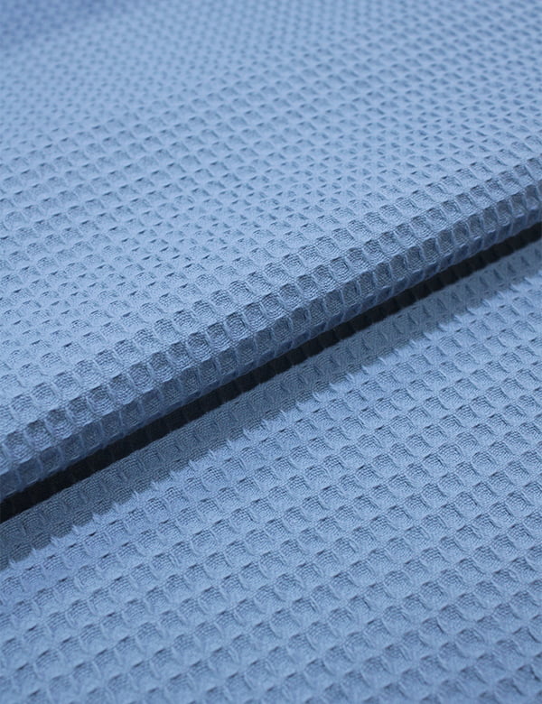 Tecido Favo Portugal - Azul Antigo - 100% Algodão - Largura 1,63m