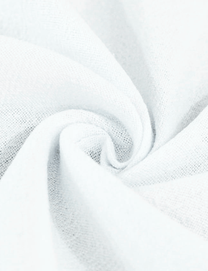 Tecido Sacaria Para Pano de Prato - Branco - 100% Algodão - Largura 69cm