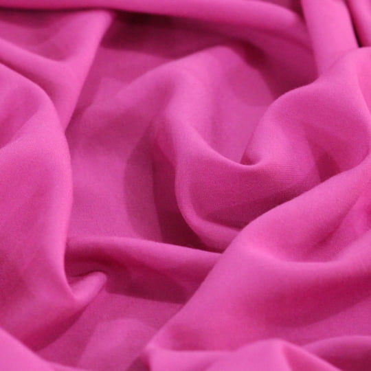 Tecido Viscose Lisa Lual - Neo Pink Vita - 100% Viscose - Largura 1,45m