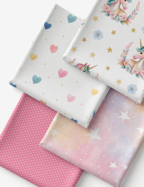 Kit Amarradinho de Tricoline - Kit 30 (4 Cortes de 45 a 50 cm x 70 cm) - Tricoline 100% Algodão