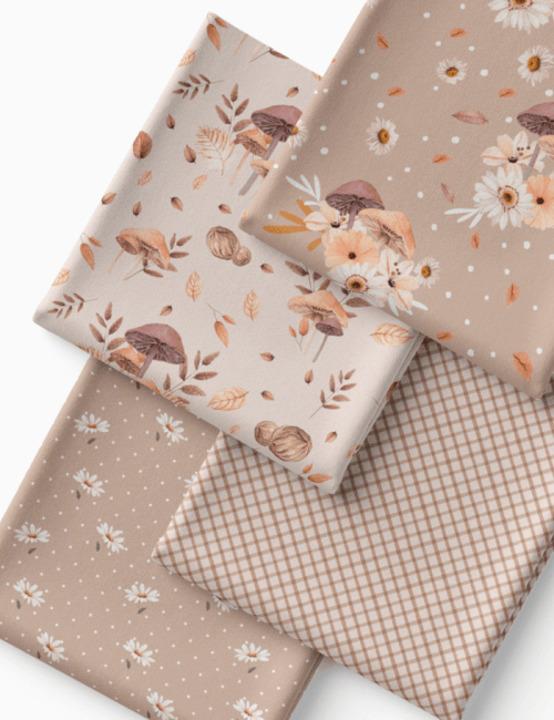 Kit Amarradinho de Tricoline - Kit 82  (4 Cortes de 45 a 50 cm x 70 cm) - Tricoline 100% Algodão