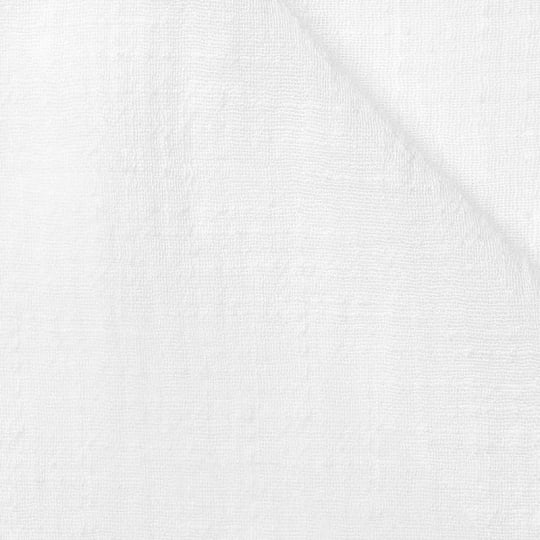 Tecido Toalha Fralda - Branca - 100% Algodão - 100cm x 70cm