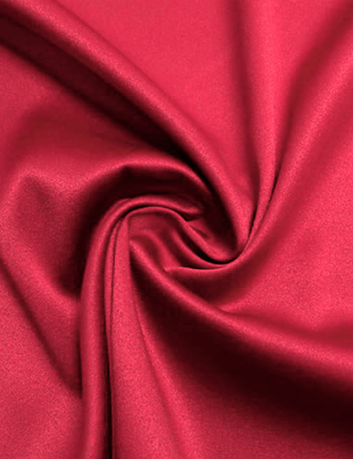 Tecido Prada Gabardine com Elastano - Vermelho - 97% Poliéster 3% Elastano - Largura: 1,50m