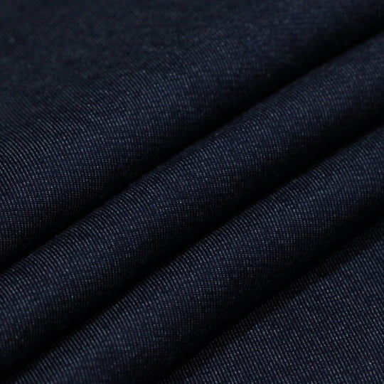 Tecido Jeans - Azul Escuro Tradicional - 100% Algodão - Largura 1,70m
