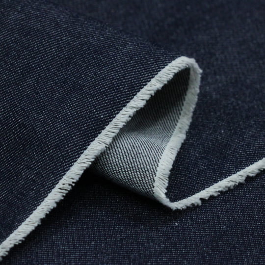 Tecido Jeans - Azul Escuro Tradicional - 100% Algodão - Largura 1,70m