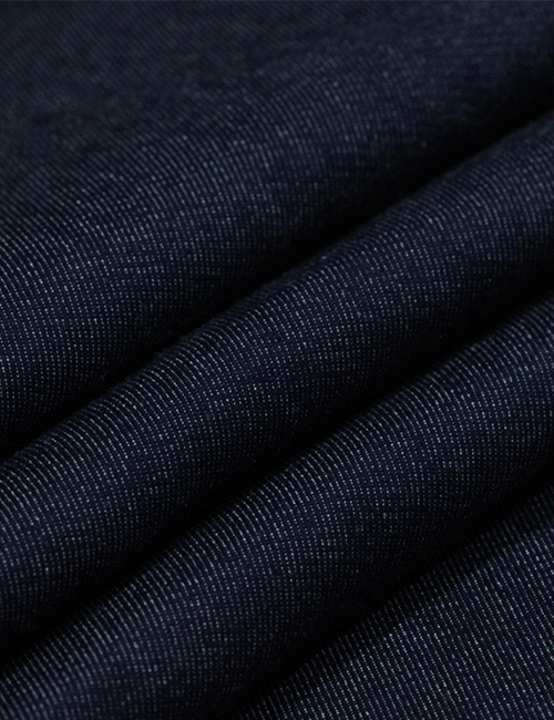 Tecido Jeans - Azul Escuro Tradicional - 100% Algodão - Largura 1,70m