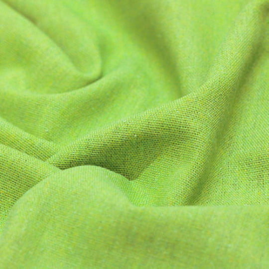 Tecido Linho Com Viscose Liso - Brilho Verde - 55% Linho 45% Viscose - Largura 1,35m