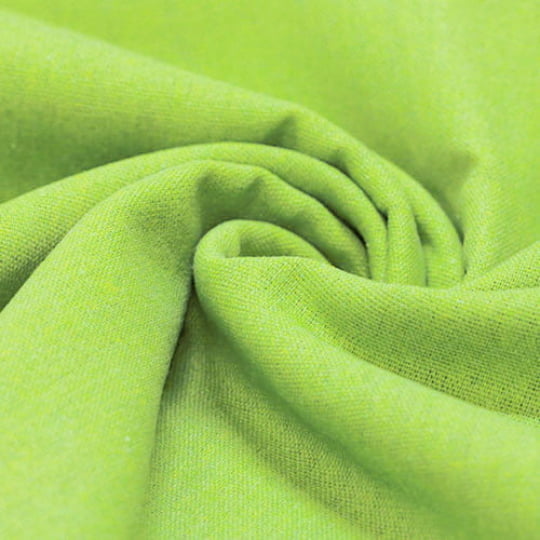 Tecido Linho Com Viscose Liso - Brilho Verde - 55% Linho 45% Viscose - Largura 1,35m