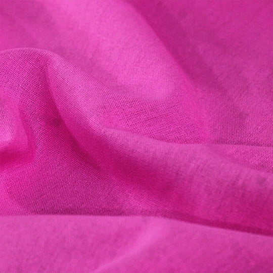 Tecido Linho Com Viscose Liso Premium - Super Pink - 28% Linho 68% Viscose 4% Fibras Diversas - Largura 1,35m