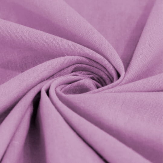 Tecido Linho Com Viscose Liso Rayon - Purpura - 45% Linho 55% Viscose - Largura 1,35m
