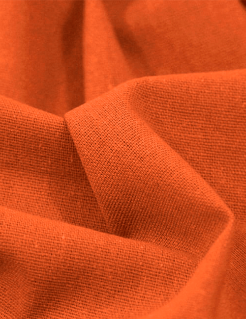Tecido Linho Com Viscose Liso Rayon - Spiced Coral - 45% Linho 55% Viscose - Largura 1,35m