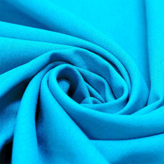 Tecido Linho Com Viscose Liso - Scuba Blue - 55% Linho 45% Viscose - Largura 1,35m