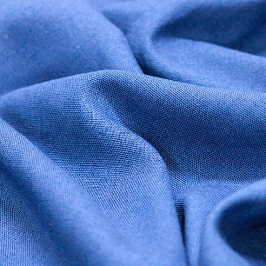 Tecido Linho Com Viscose Liso - Tint Blue - 55% Linho 45% Viscose - Largura 1,35m