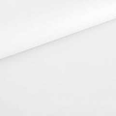 Tecido Percal 180 Fios Liso - Branco - 100% Algodão - Largura 2,50m
