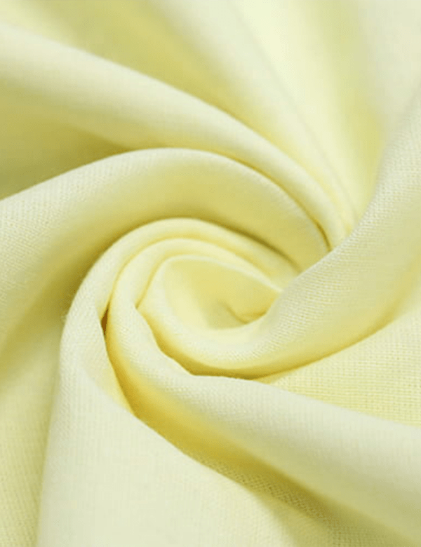 Tecido Percal 150 Fios Liso - Amarelo Claro - 100% Algodão - Largura 2,50m