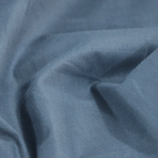 Tecido Percal 230 Fios Liso - Azul Antigo - 100% Algodão - Largura 2,55m