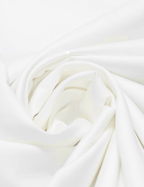 Tecido Percal Fibra de Bambu 400 Fios Egípcio - Off White - 100% Algodão - Largura 2,80m