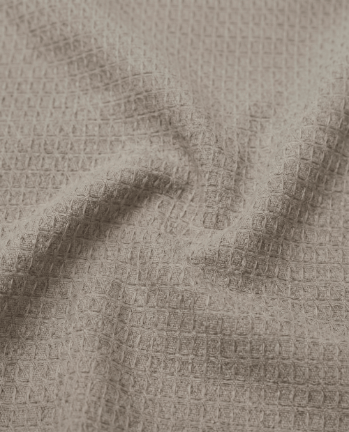 Tecido Favo Portugal - Bege - 100% Algodão - Largura 1,50m