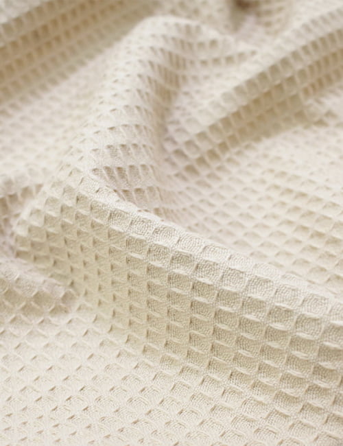 Tecido Favo Portugal - Bege - 100% Algodão - Largura 1,63m