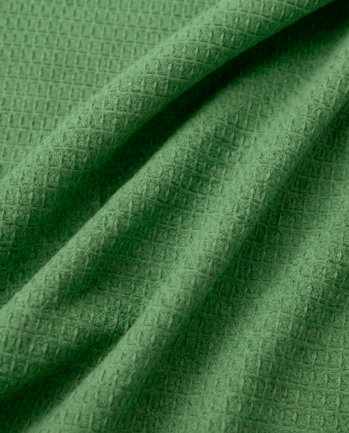 Tecido Favo Portugal - Verde Claro - 100% Algodão - Largura 1,50m