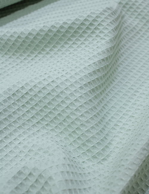 Tecido Favo Portugal - Verde Menta - 100% Algodão - Largura 1,63m