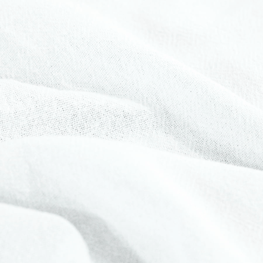 Tecido Sacaria Para Pano de Prato - Branco - 100% Algodão - Largura 69cm