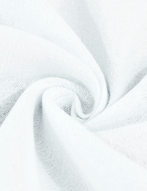 Tecido Sacaria Para Pano de Prato - Branco - 100% Algodão - Largura 69cm