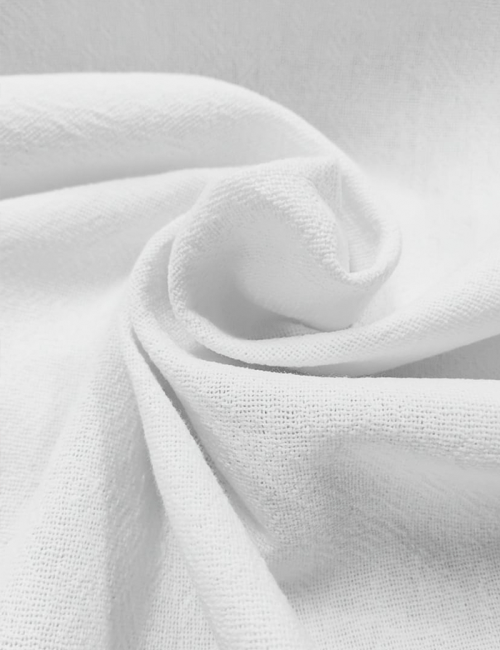 Tecido Sacaria Para Pano de Prato - Branco - 100% Algodão - Largura 69cm Tecido Sacaria Para Pano de Prato - Branco - 100% Algodão - Largura 69cm