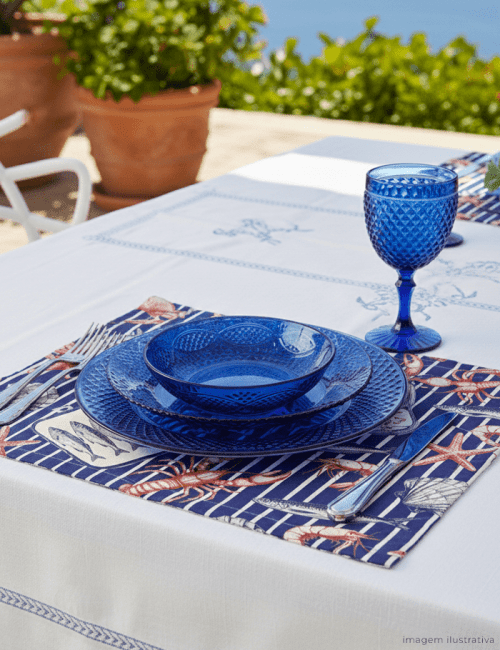 Tecido Sarja Impermeável Especial Sardines - Porto Real - 100% Algodão - Largura 1,50m