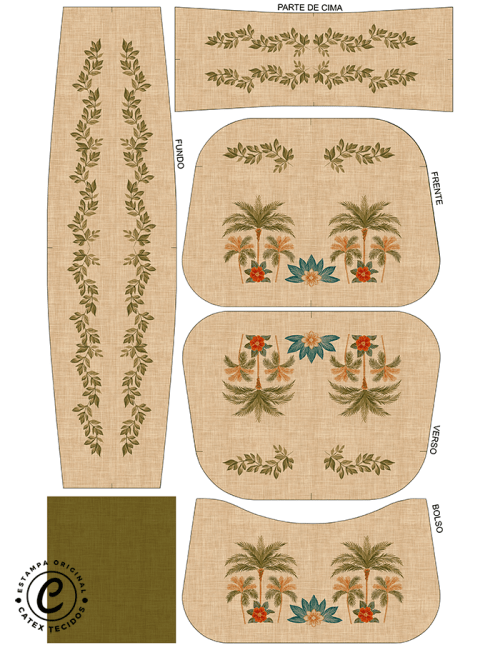 Sintético Doll - Painel Bolsa Daily - Jeri