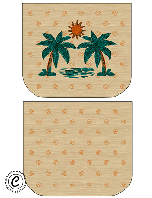 Sintético Doll - Painel Mini Bag - Pé na Areia