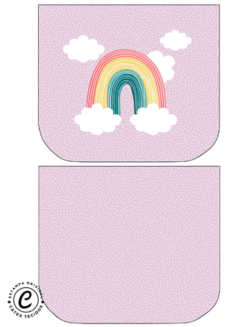 Sintético Doll - Painel Mini Bag - Rainbow