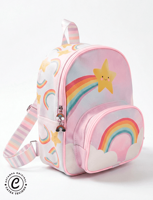 Sintético Doll - Painel Mochilinha Student - Estrela Cadente