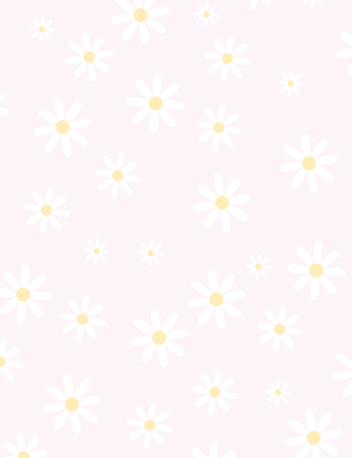 Tecido Flanela Baby - Margaridas - 100% Algodão - Largura: 80cm