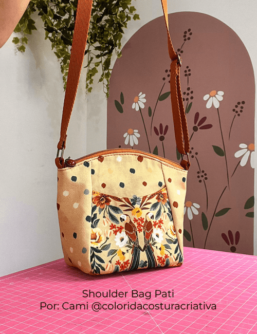 Tecido Sarja Impermeável Especial Coleção Colorida por Cami - Painel - Jardim Tropical - 100% Algodão - 0,75m x 1,50m