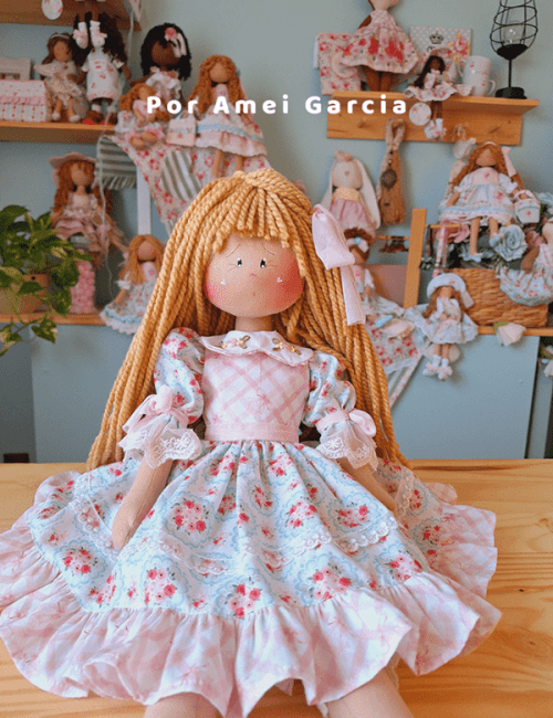 Tecido Tricoline Especial Coleção Alegria por Amei Garcia - Lacinhos Xadrez - 100% Algodão - Largura 1,50m