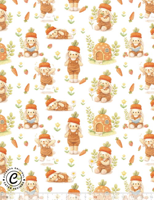 Tecido Tricoline Especial Coleção Débora Radtke - Barrigudim Felicidade - 100% Algodão - Largura 1,50m Tecido Tricoline Especial Coleção Débora Radtke - Barrigudim Felicidade - 100% Algodão - Largura 1,50m