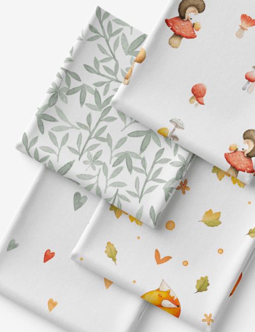 Kit Amarradinho de Tricoline - Kit 10 (4 Cortes de 45 a 50 cm x 70 cm) - Tricoline 100% Algodão
