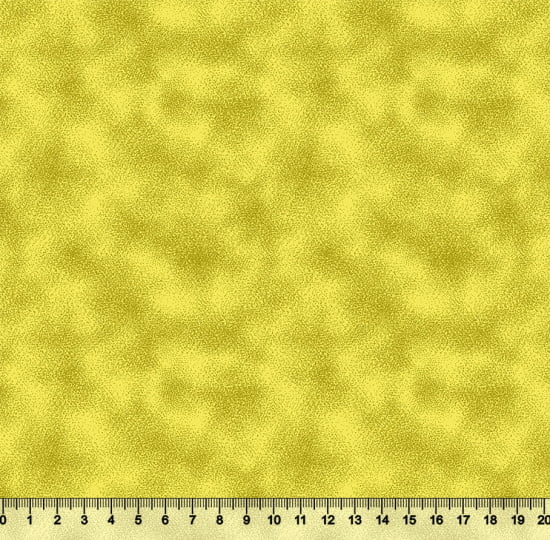 Tecido Tricoline Coleção Composê Ideal Amarelo - Manchado/Poeirinha - 100% Algodão - Largura 1,50m