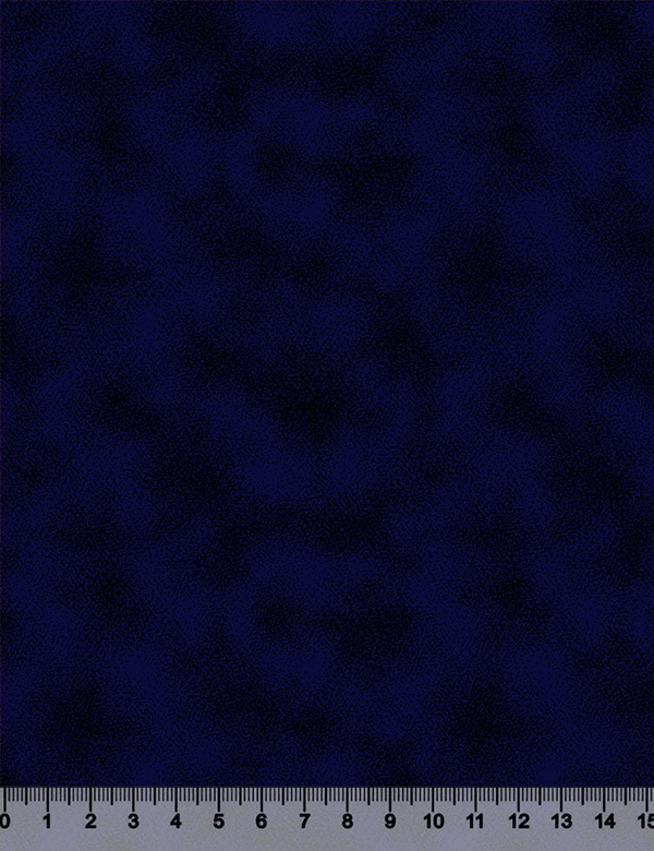 Tecido Tricoline Coleção Composê Ideal Azul Marinho - Manchado/Poeirinha - 100% Algodão - Largura 1,50m    