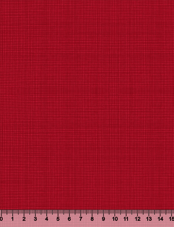 Tecido Tricoline Coleção Composê Ideal Vermelho - Riscadinho - 100% Algodão - Largura 1,50m