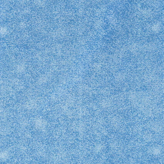 Tecido Tricoline Estilo Jeans - Azul Claro - 100% Algodão - Largura 1,50m