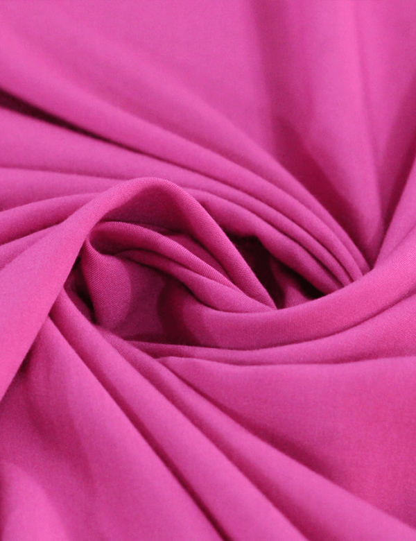 Tecido Viscose Lisa Lual - Neo Pink Vita - 100% Viscose - Largura 1,45m