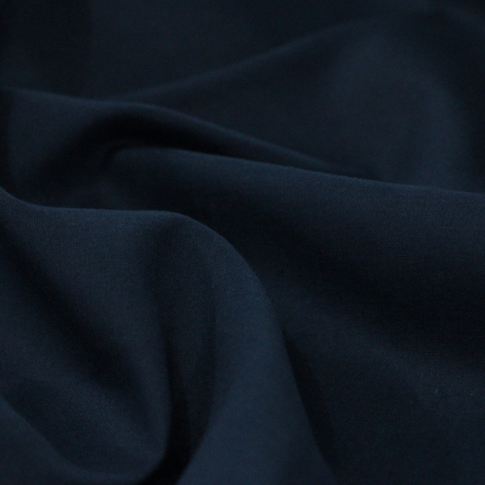 Tecido Voil de Algodão Liso - Dark Blue - 100% Algodão - Largura 1,40m