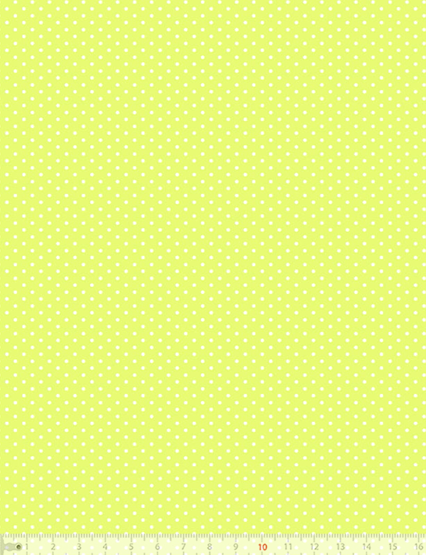 Tecido Tricoline Coleção Composê Ideal Verde Neon - Poazinho - 100% Algodão - Largura 1,50m